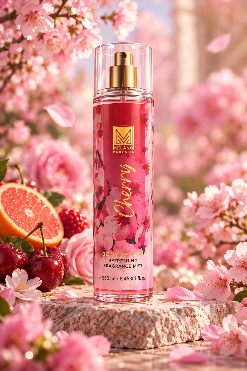 Melano Mist -Cherry Body Splash 250 ml
